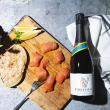 Load image into Gallery viewer, Bloomsbury Brut &amp; Seafood Valentine's Hamper - Fish To Your Door
